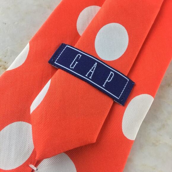 GAP SILK TIE (POLKA-DOT) - Picture 6 of 11
